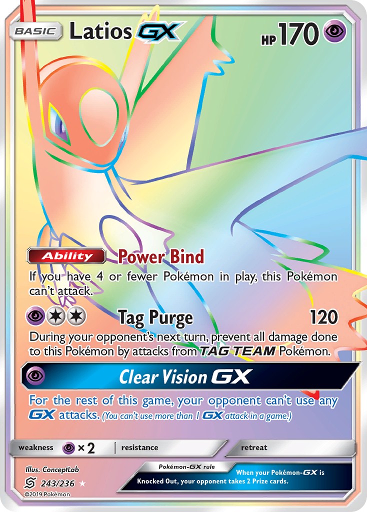 2019 Pokémon Unified Minds 2019 Pokémon Unified Minds #243 trading card
