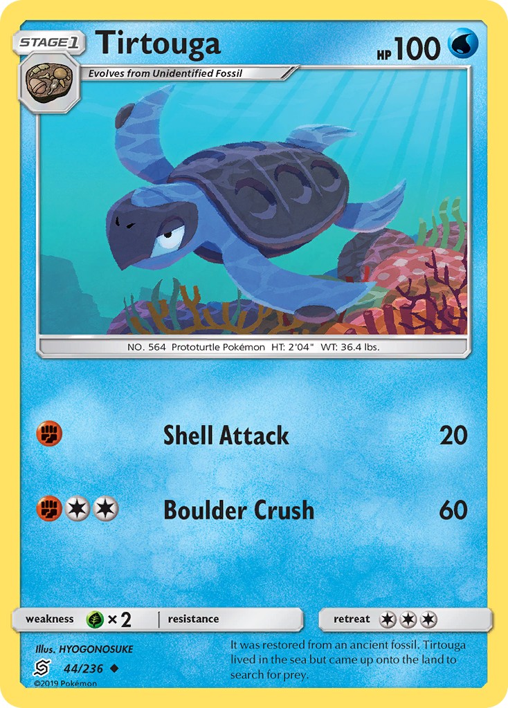 2019 Pokémon Unified Minds 2019 Pokémon Unified Minds #44 trading card