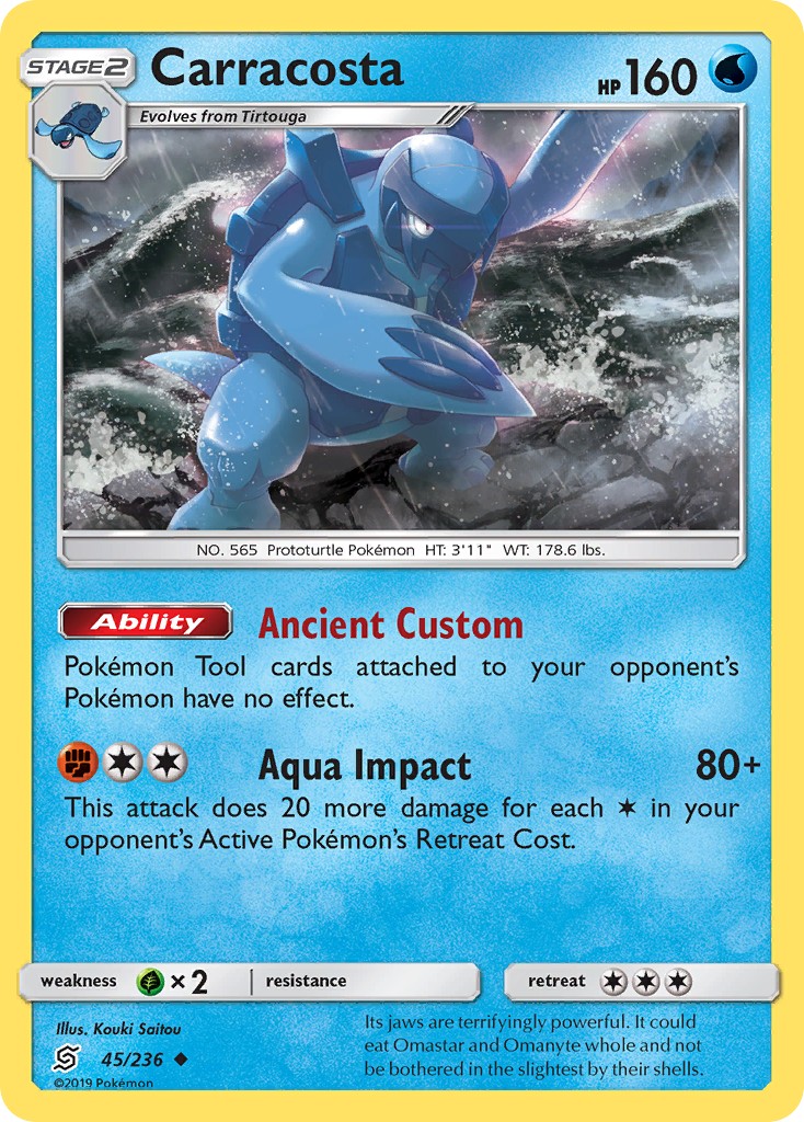 2019 Pokémon Unified Minds 2019 Pokémon Unified Minds #45 trading card
