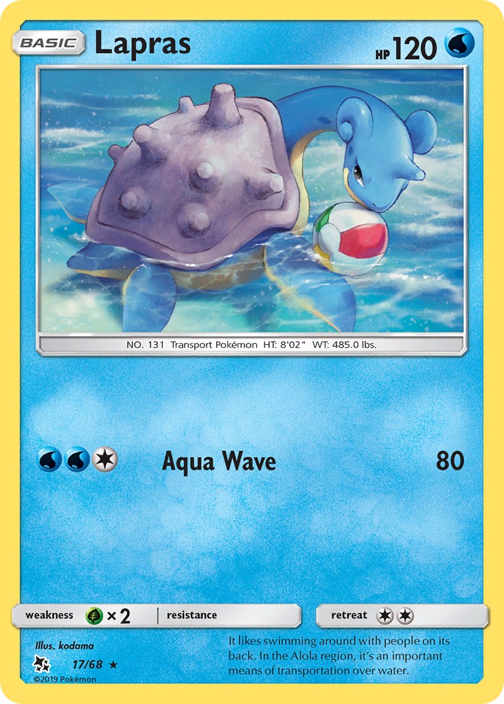 2019 Pokémon Hidden Fates 2019 Pokémon Hidden Fates #17 trading card