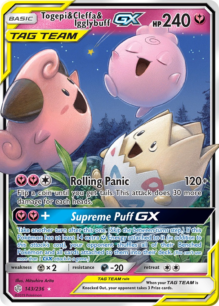 Togepi & Cleffa & Igglybuff-GX - Image 1