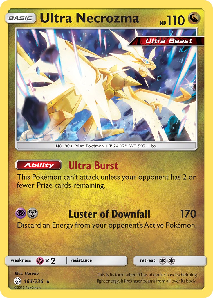 2019 Pokémon Cosmic Eclipse 2019 Pokémon Cosmic Eclipse #164 trading card
