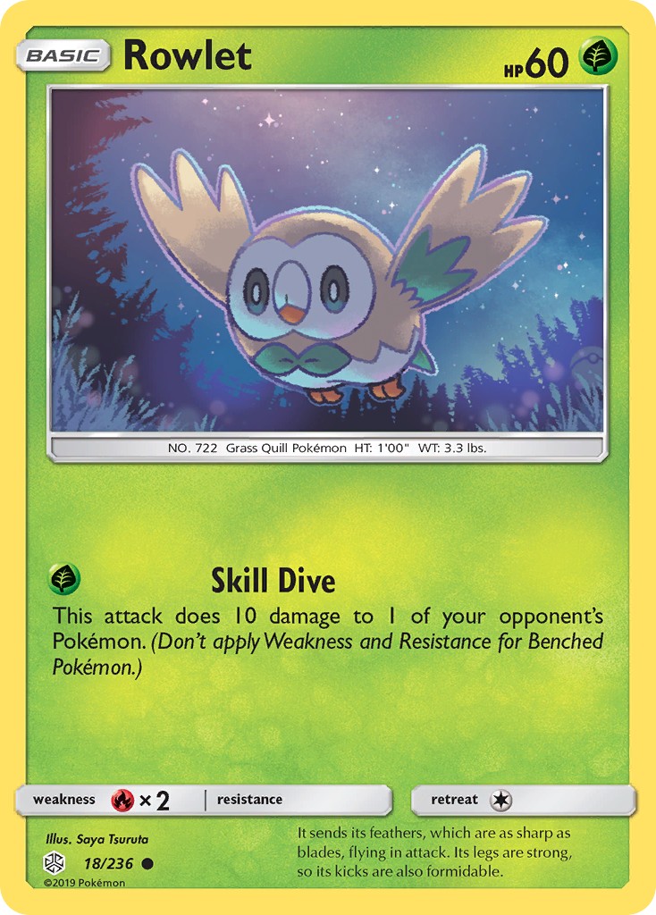 2019 Pokémon Cosmic Eclipse 2019 Pokémon Cosmic Eclipse #18 trading card