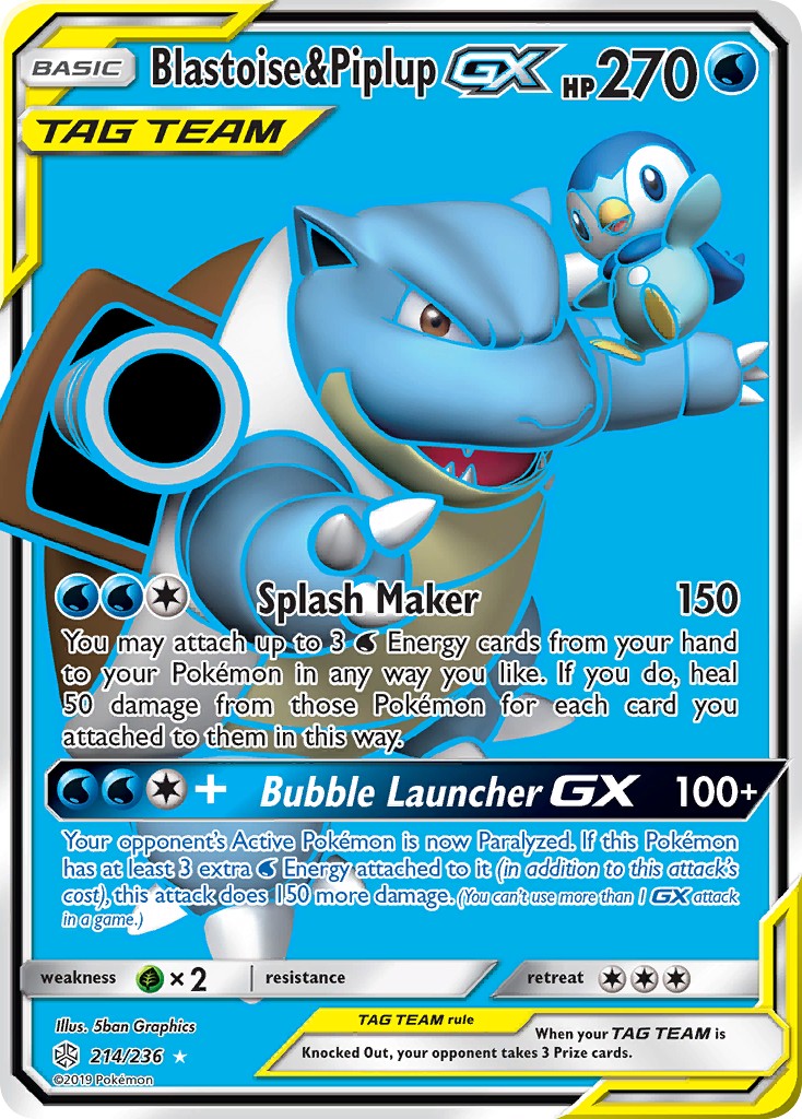 2019 Pokémon Cosmic Eclipse 2019 Pokémon Cosmic Eclipse #214 trading card