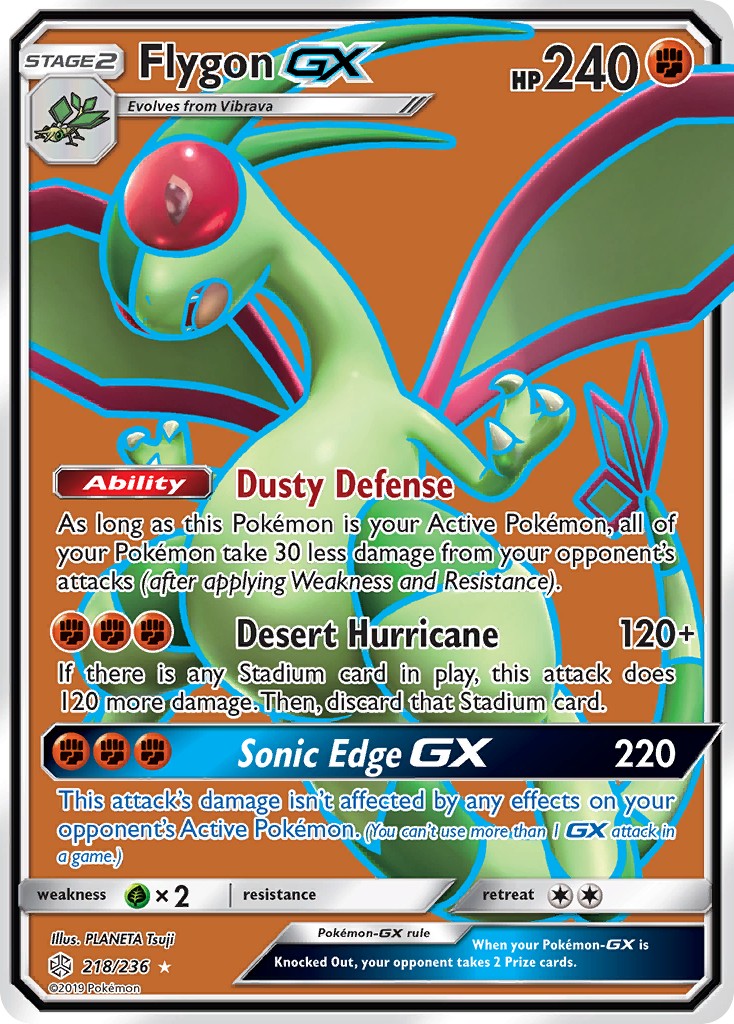 2019 Pokémon Cosmic Eclipse 2019 Pokémon Cosmic Eclipse #218 trading card