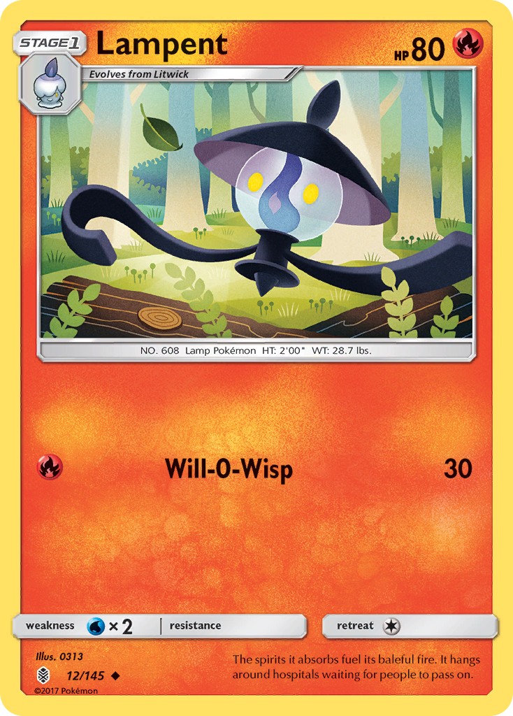2017 Pokémon Guardians Rising 2017 Pokémon Guardians Rising #12 trading card