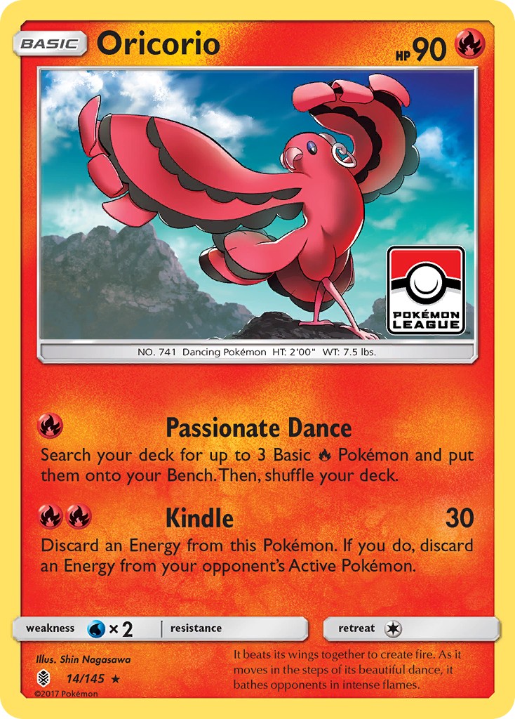 2017 Pokémon Guardians Rising 2017 Pokémon Guardians Rising #14 trading card