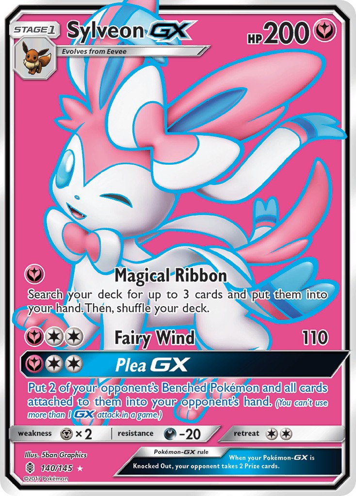 2017 Pokémon Guardians Rising 2017 Pokémon Guardians Rising #140 trading card