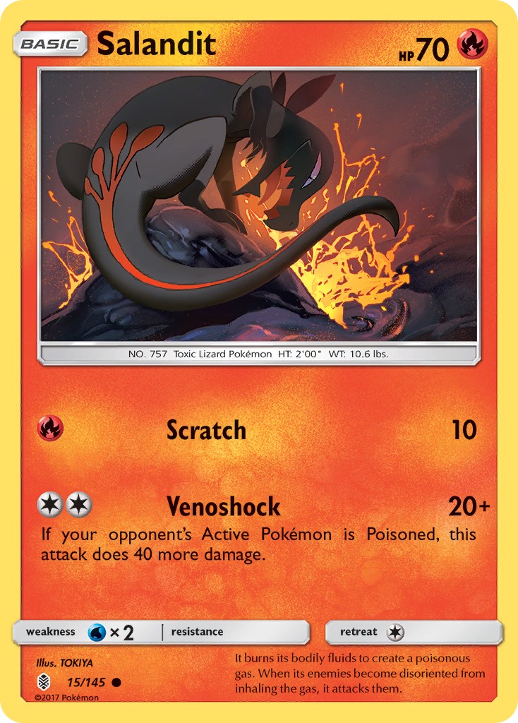 2017 Pokémon Guardians Rising 2017 Pokémon Guardians Rising #15 trading card