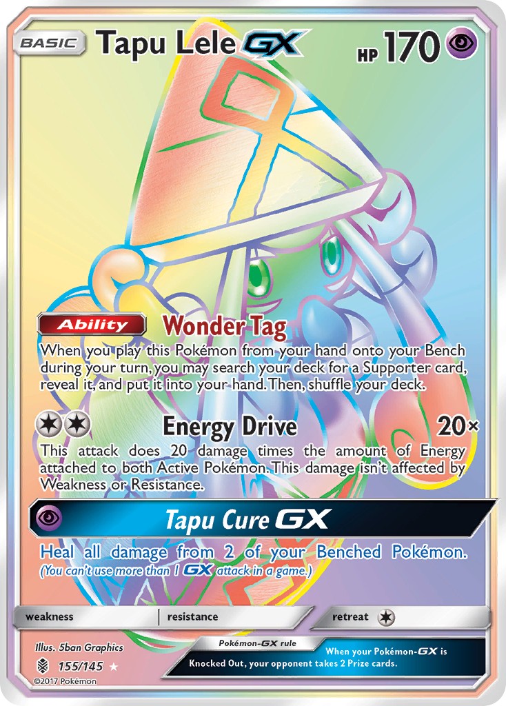2017 Pokémon Guardians Rising 2017 Pokémon Guardians Rising #155 trading card