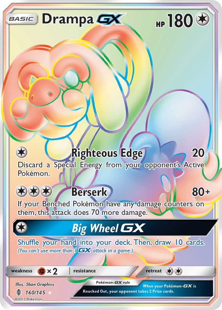 2017 Pokémon Guardians Rising 2017 Pokémon Guardians Rising #160 trading card