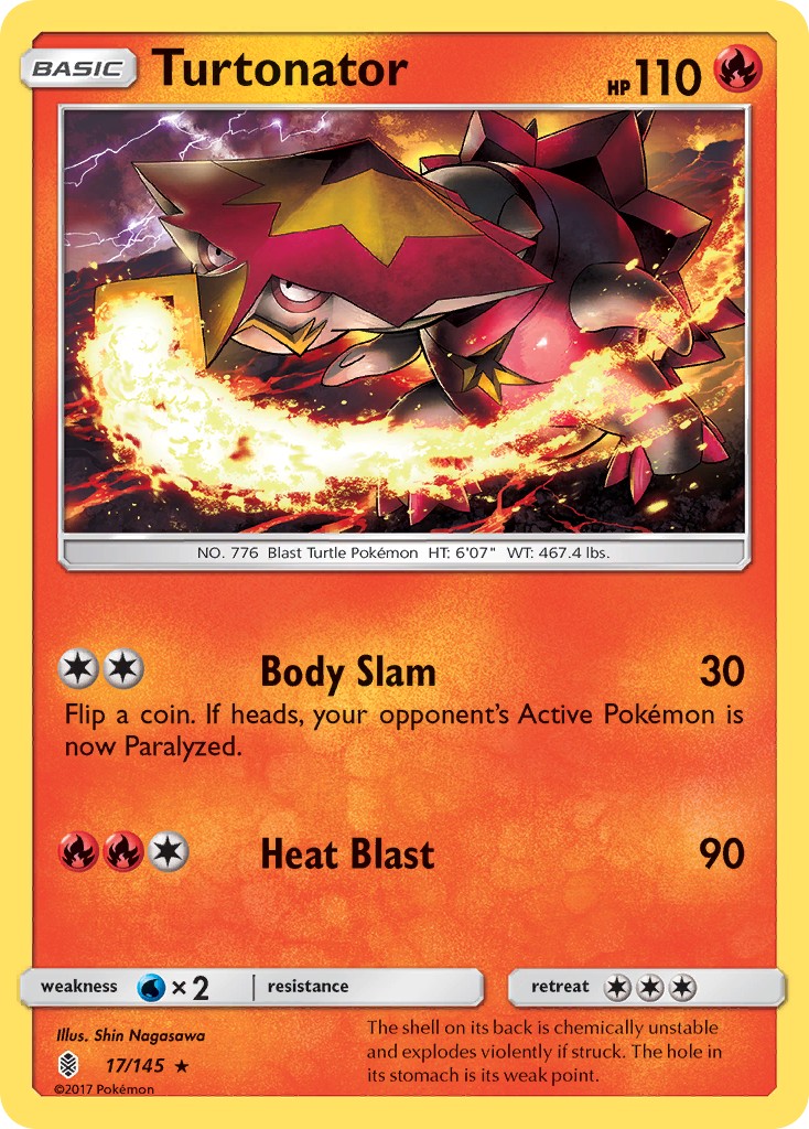 2017 Pokémon Guardians Rising 2017 Pokémon Guardians Rising #17 trading card