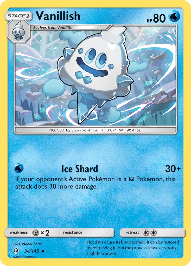 2017 Pokémon Guardians Rising 2017 Pokémon Guardians Rising #34 trading card