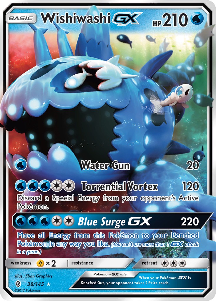 2017 Pokémon Guardians Rising 2017 Pokémon Guardians Rising #38 trading card