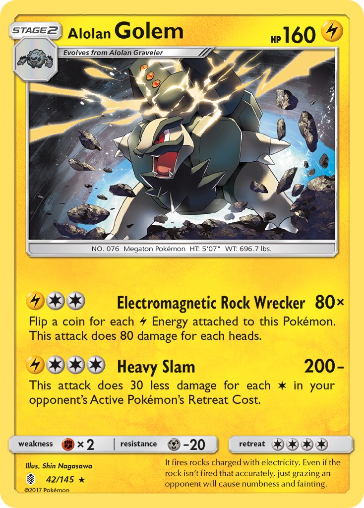 2017 Pokémon Guardians Rising 2017 Pokémon Guardians Rising #42 trading card