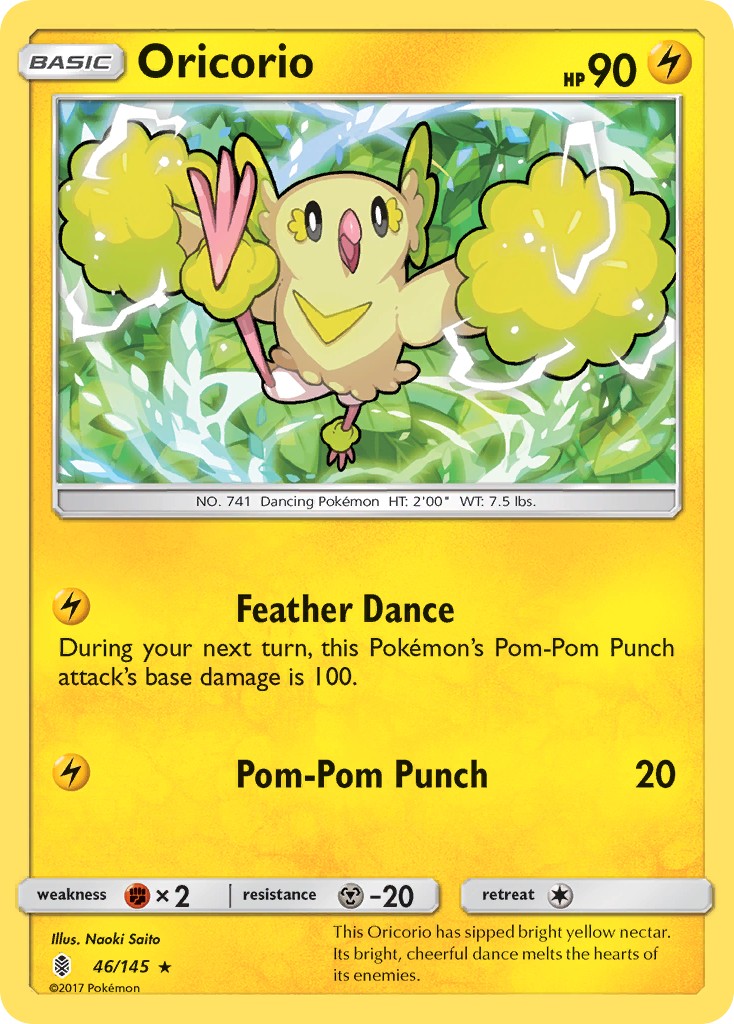 2017 Pokémon Guardians Rising 2017 Pokémon Guardians Rising #46 trading card