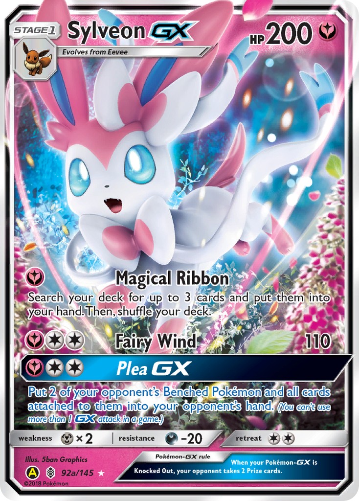 2017 Pokémon Guardians Rising 2017 Pokémon Guardians Rising #92a trading card