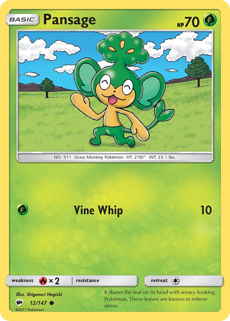 2017 Pokémon Burning Shadows 2017 Pokémon Burning Shadows #12 trading card