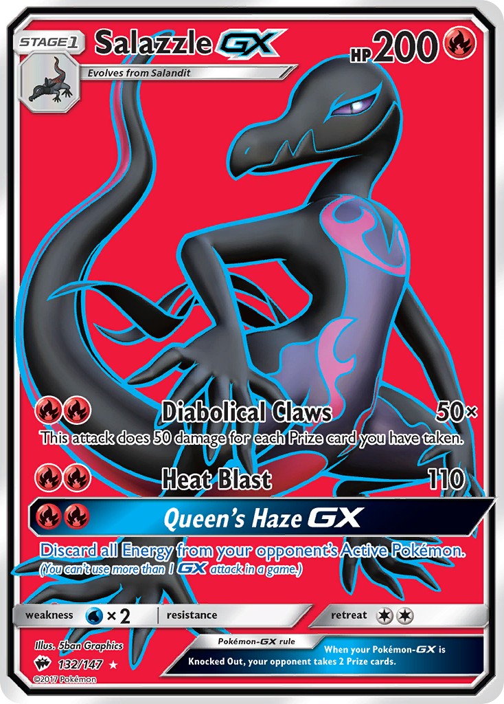 2017 Pokémon Burning Shadows 2017 Pokémon Burning Shadows #132 trading card
