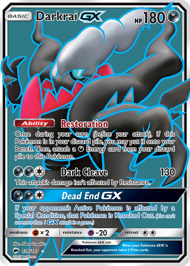 2017 Pokémon Burning Shadows 2017 Pokémon Burning Shadows #139 trading card