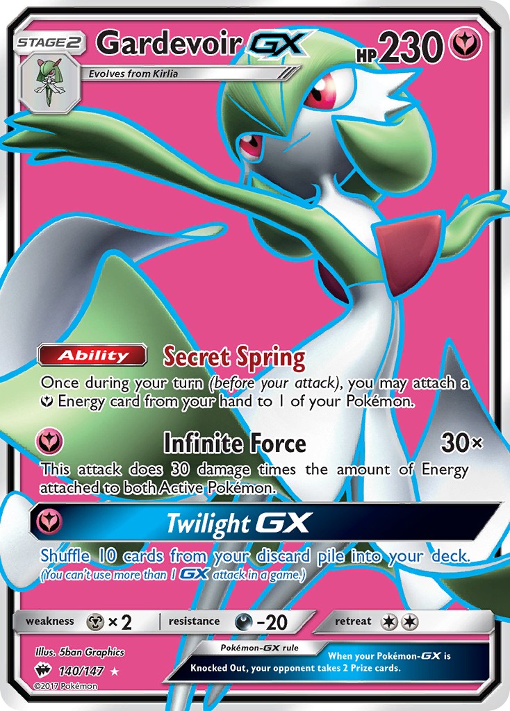 2017 Pokémon Burning Shadows 2017 Pokémon Burning Shadows #140 trading card