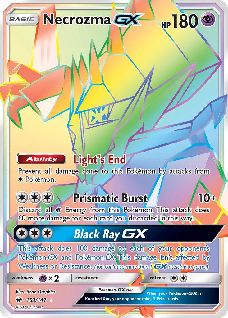 2017 Pokémon Burning Shadows 2017 Pokémon Burning Shadows #153 trading card