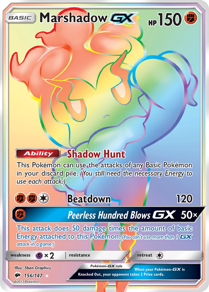 2017 Pokémon Burning Shadows 2017 Pokémon Burning Shadows #156 trading card