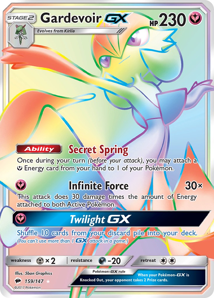 2017 Pokémon Burning Shadows 2017 Pokémon Burning Shadows #159 trading card