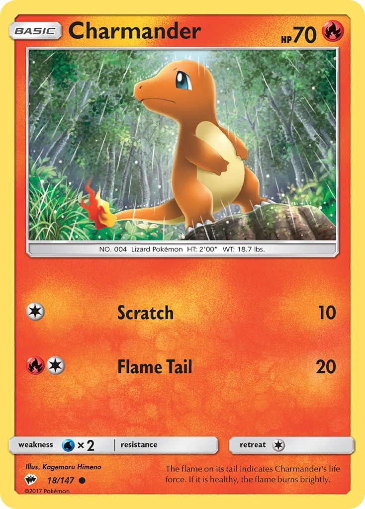 2017 Pokémon Burning Shadows 2017 Pokémon Burning Shadows #18 trading card