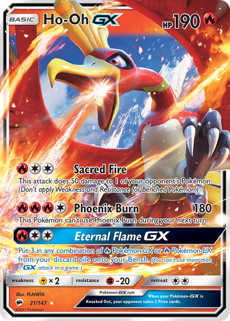 2017 Pokémon Burning Shadows 2017 Pokémon Burning Shadows #21 trading card