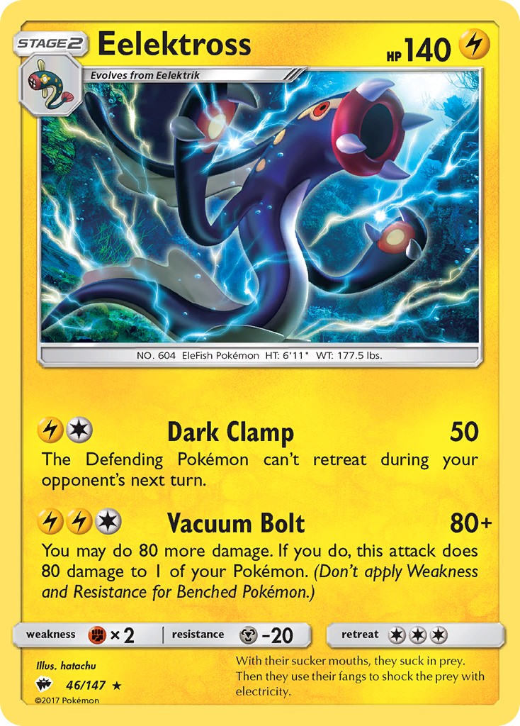 2017 Pokémon Burning Shadows 2017 Pokémon Burning Shadows #46 trading card