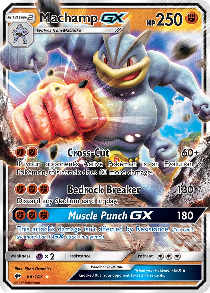 2017 Pokémon Burning Shadows 2017 Pokémon Burning Shadows #64 trading card