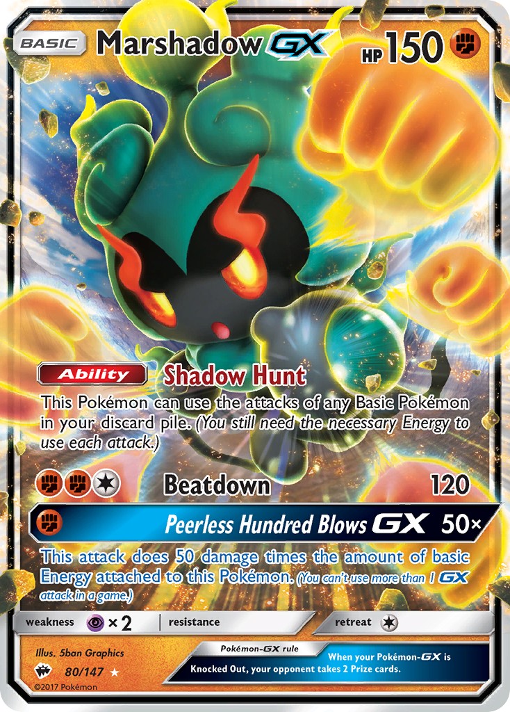 2017 Pokémon Burning Shadows 2017 Pokémon Burning Shadows #80 trading card