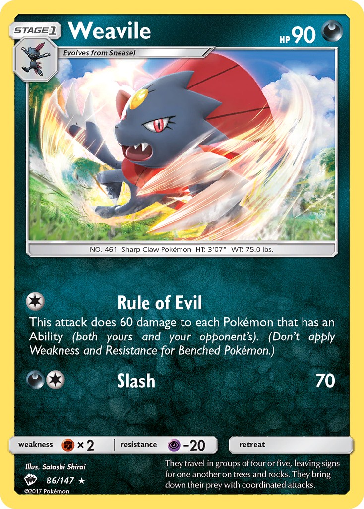 Weavile - Image 1