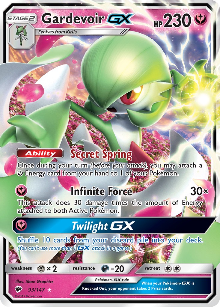 2017 Pokémon Burning Shadows 2017 Pokémon Burning Shadows #93 trading card