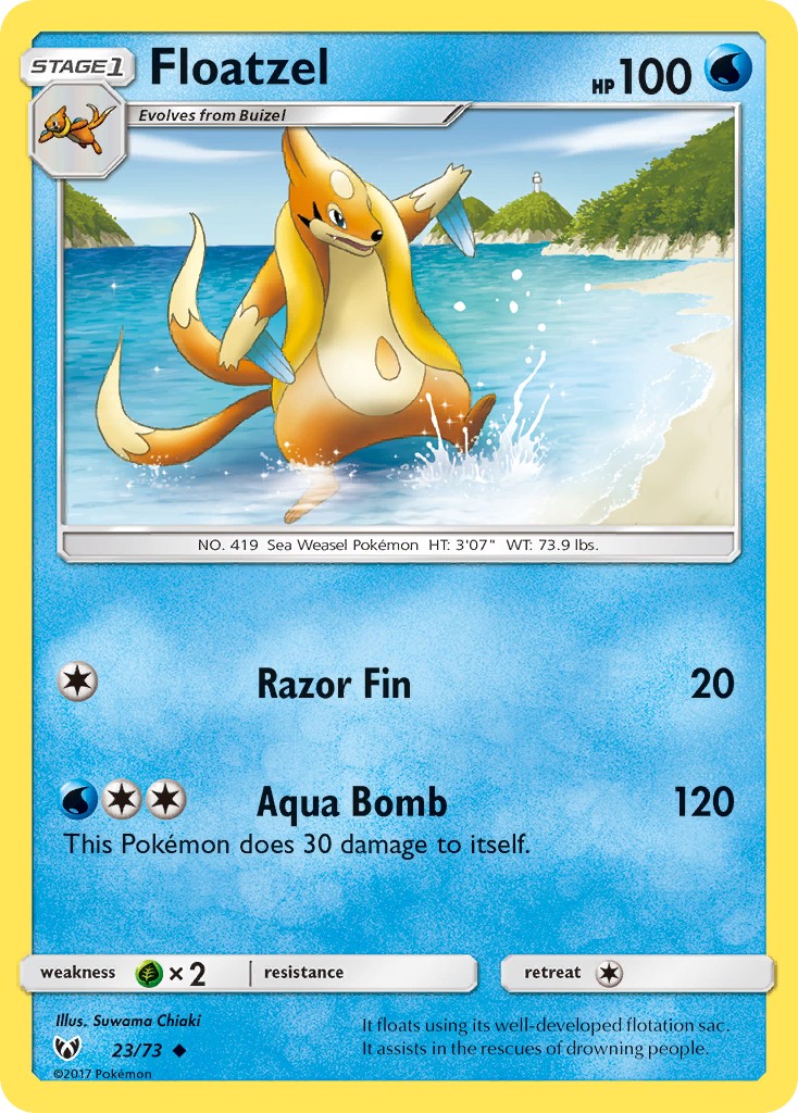 2017 Pokémon Shining Legends 2017 Pokémon Shining Legends #23 trading card