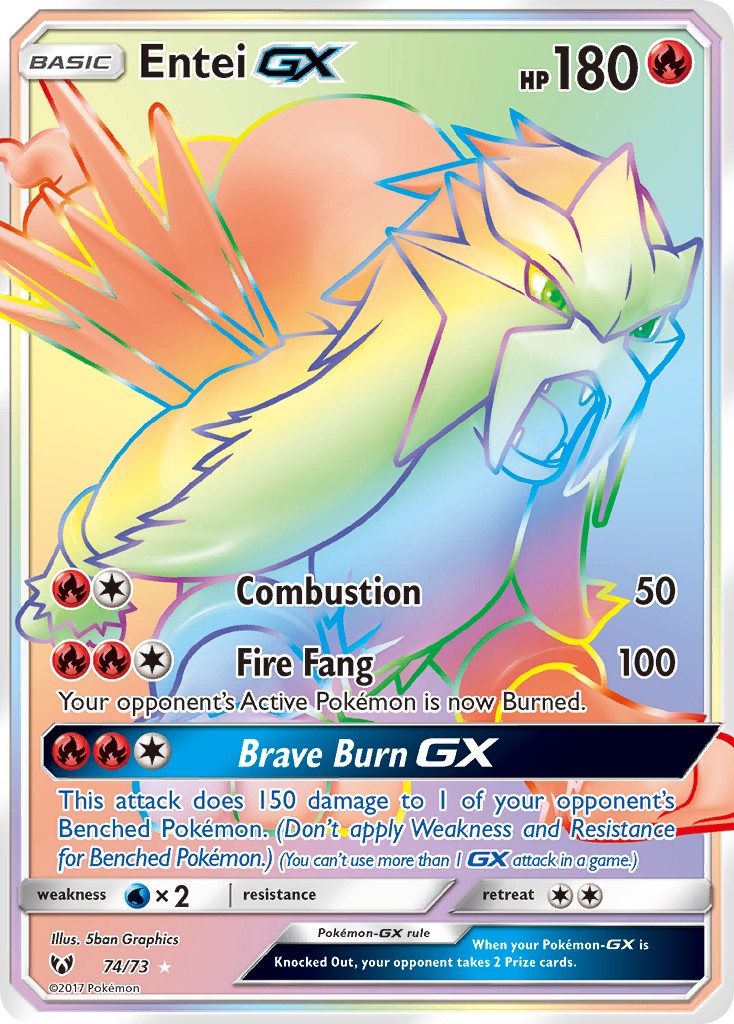 2017 Pokémon Shining Legends 2017 Pokémon Shining Legends #74 trading card