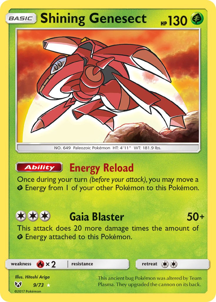 Shining Genesect (Rare Shining · Holo)