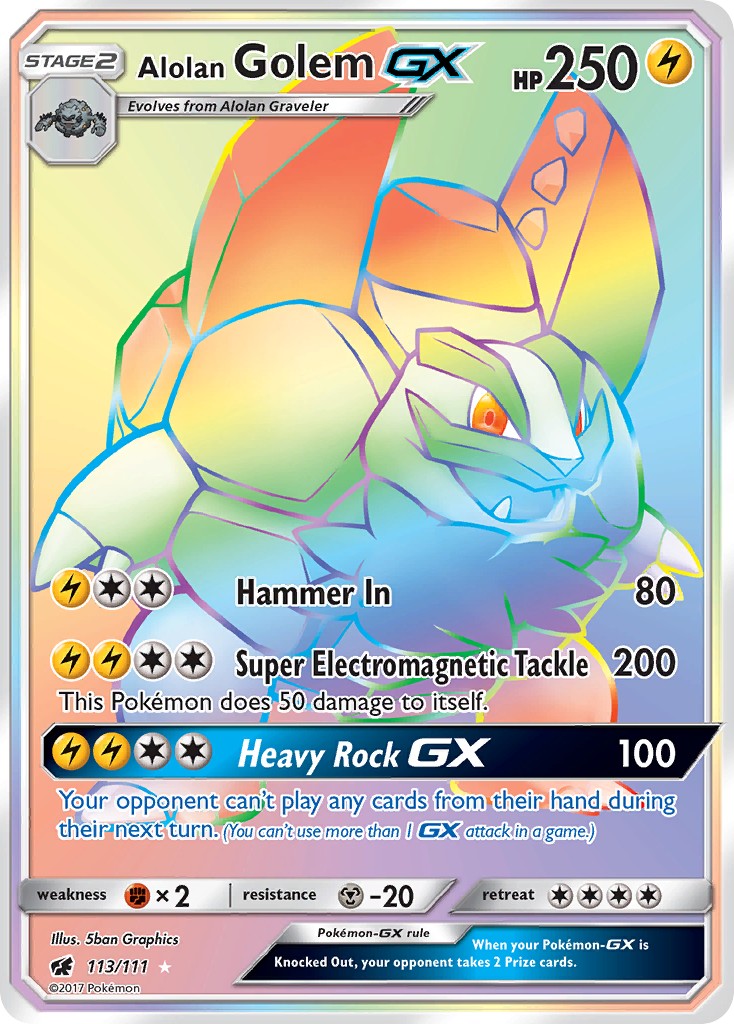 Alolan Golem-GX - Image 1