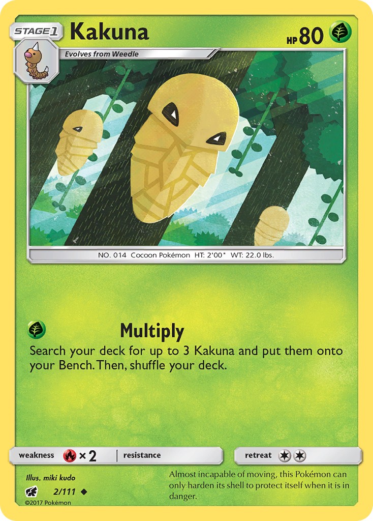 2017 Pokémon Crimson Invasion 2017 Pokémon Crimson Invasion #2 trading card
