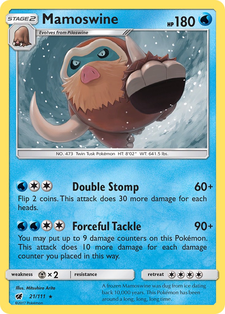 2017 Pokémon Crimson Invasion 2017 Pokémon Crimson Invasion #21 trading card