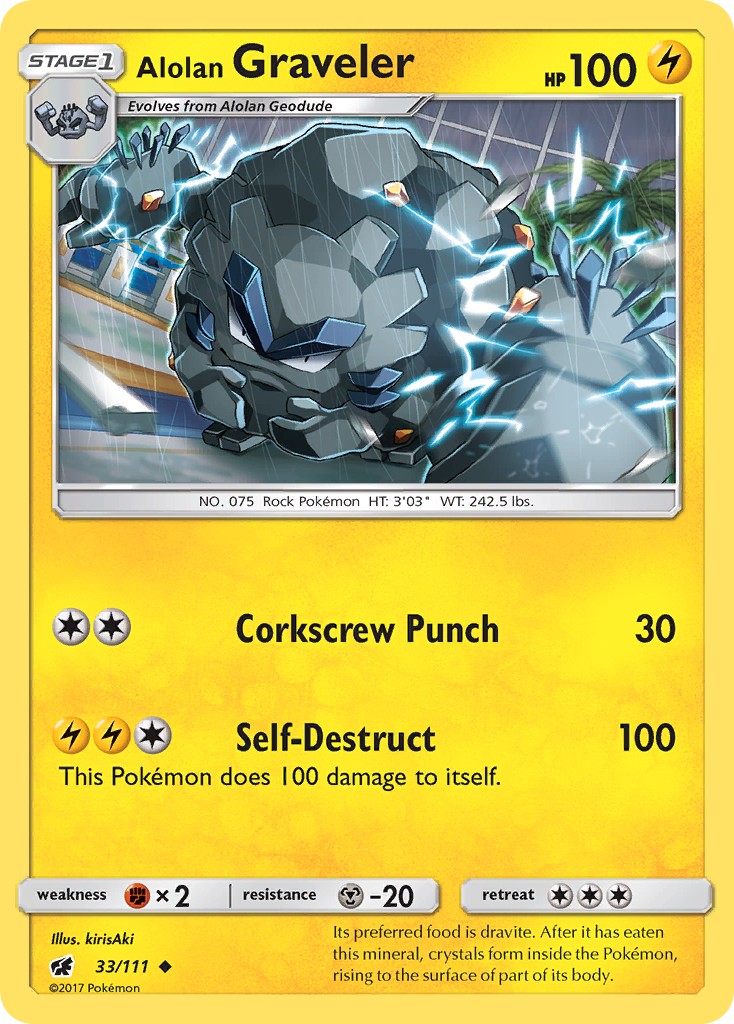2017 Pokémon Crimson Invasion 2017 Pokémon Crimson Invasion #33 trading card