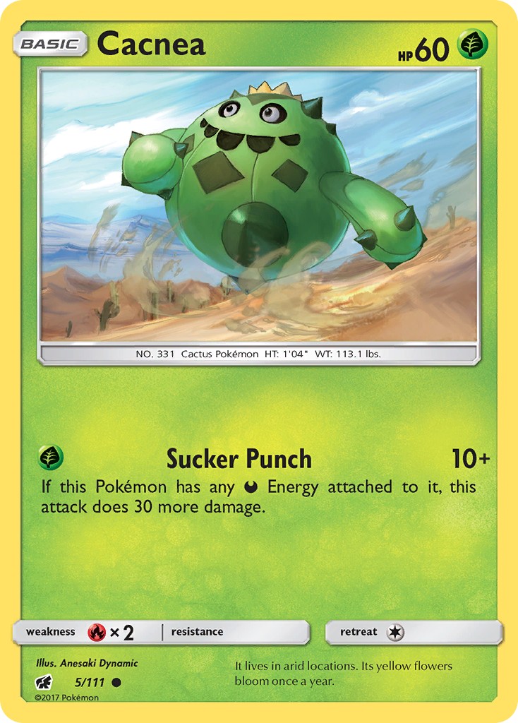 2017 Pokémon Crimson Invasion 2017 Pokémon Crimson Invasion #5 trading card