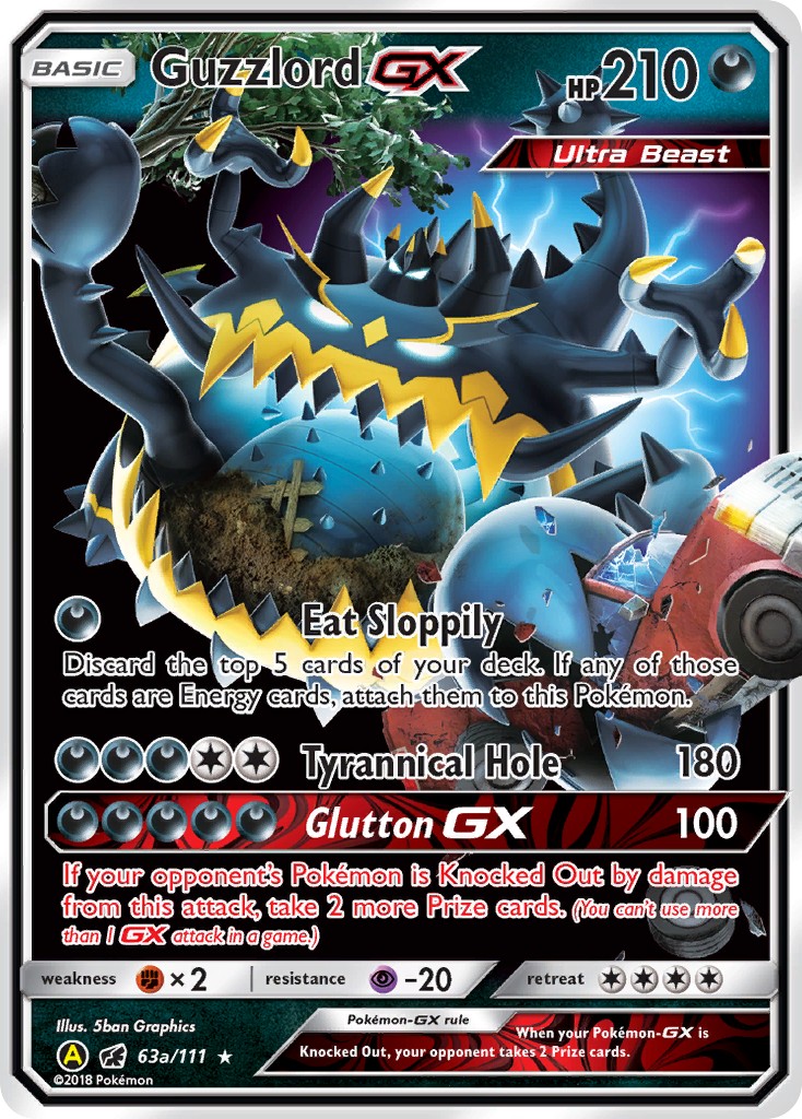 2017 Pokémon Crimson Invasion 2017 Pokémon Crimson Invasion #63a trading card