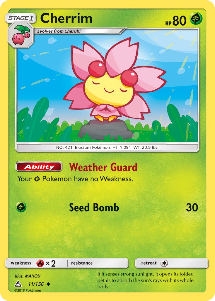 2018 Pokémon Ultra Prism 2018 Pokémon Ultra Prism #11 trading card