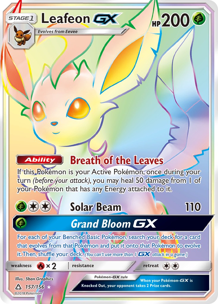 2018 Pokémon Ultra Prism 2018 Pokémon Ultra Prism #157 trading card