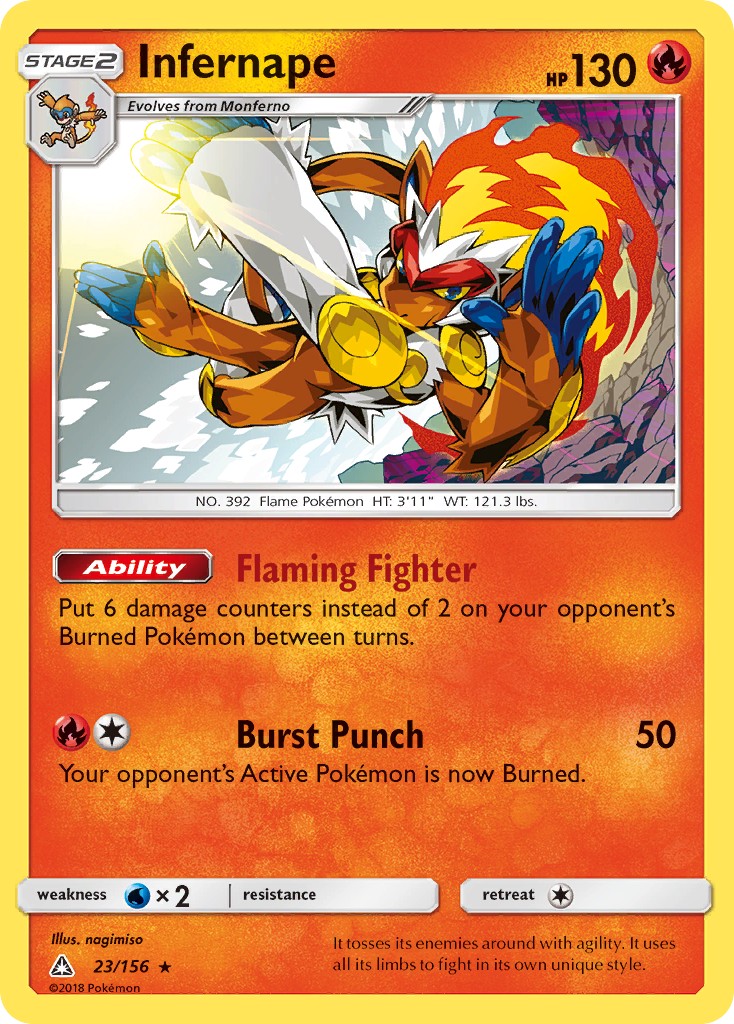2018 Pokémon Ultra Prism 2018 Pokémon Ultra Prism #23 trading card
