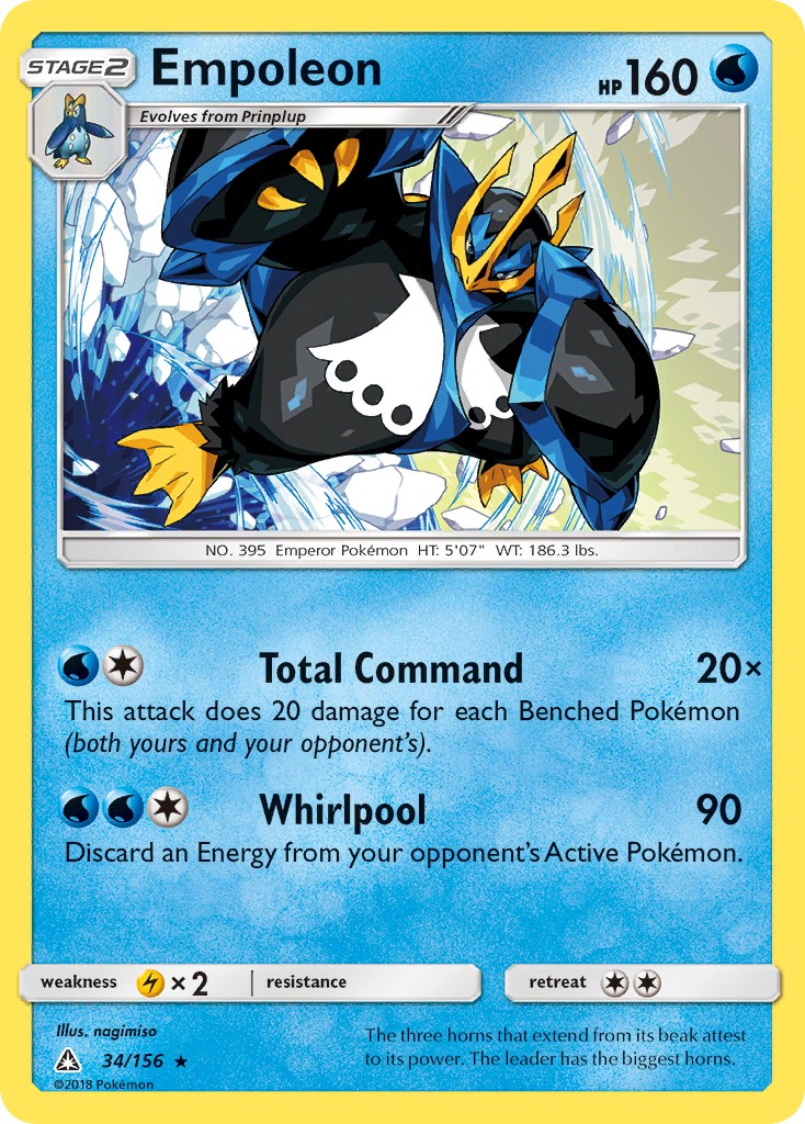2018 Pokémon Ultra Prism 2018 Pokémon Ultra Prism #34 trading card