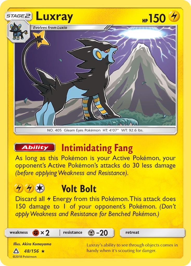 2018 Pokémon Ultra Prism 2018 Pokémon Ultra Prism #48 trading card