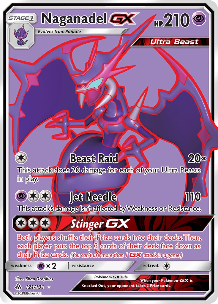 2018 Pokémon Forbidden Light 2018 Pokémon Forbidden Light #121 trading card